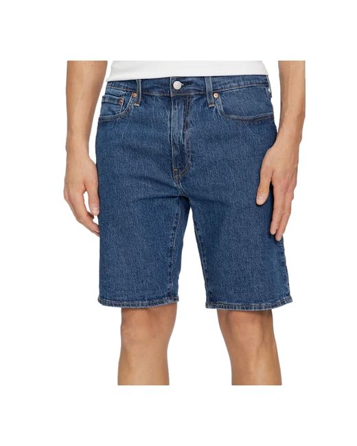 405 Standard Shorts di Levi's in Blue da Uomo