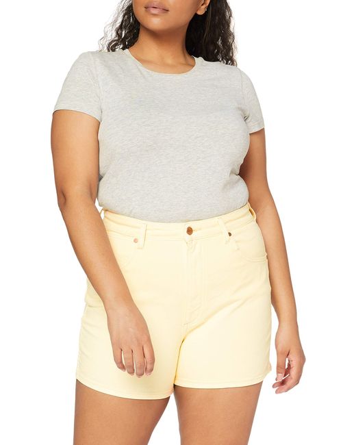 Wrangler Mom Short in Dusty Pink (Blue 