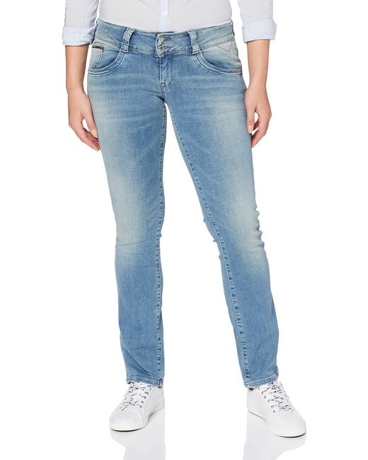Tommy Hilfiger Low Rise Viola Straight Jeans in Blau | Lyst DE