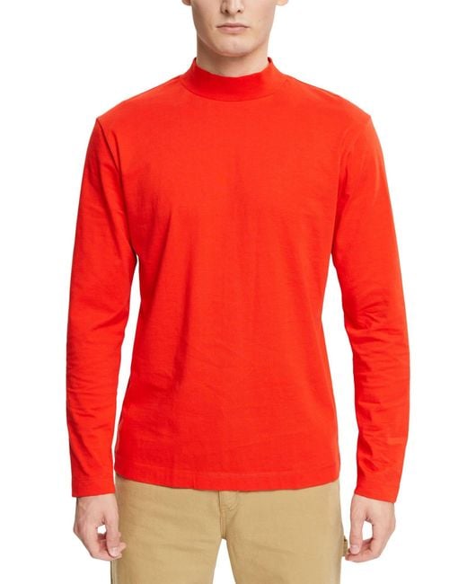 Esprit Red Collection 082eo2k305 T-shirt for men