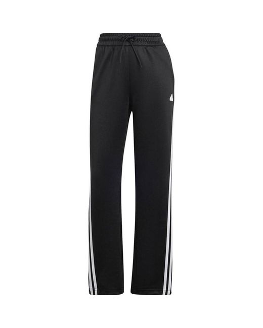 Iconic Wrapping 3-Stripes Snap Track Pants Pantalones Adidas de color Black