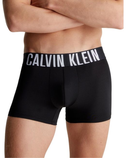 Pack de 3 bóxers ajustados - Intense Power Calvin Klein de hombre de color Black