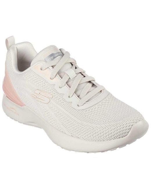 Skechers White Skech-air Dynamight Cozy Time