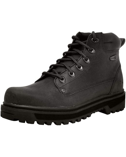 Skechers Leather Pilot in Black for Men - Save 31% | Lyst