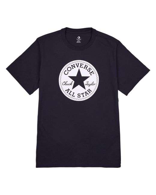 T-Shirt Go-To Chuck Taylor Patch Nero Taglia XS Codice 10023854-A03 di Converse in Blue
