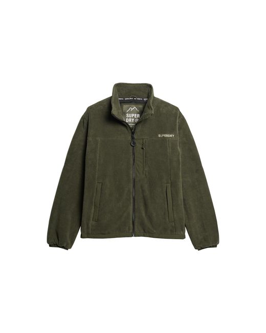 Superdry Green Code Fleece Trekker Jacket for men