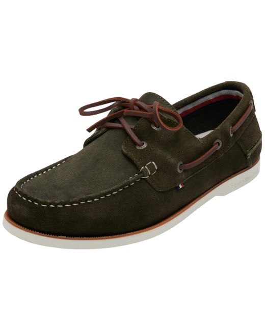 Tommy Hilfiger Th Boot Schoen Core Suede in het Black voor heren
