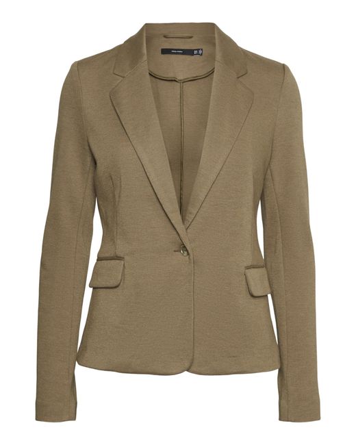 Vero Moda Green Jersey Blazer Sakko Julia leichte Stoffjacke 10154123 Capers 36