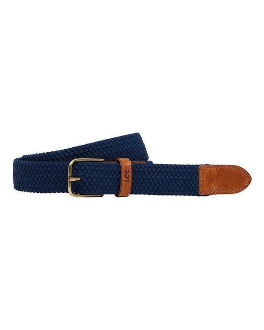 Elastic Webbing Belt Cintura di Lee Jeans in Blue da Uomo