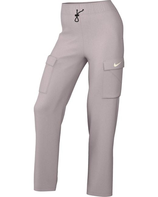 Damen Sportswear Essntl Woven HR Pnt Cargo Pantaloni di Nike in Multicolor