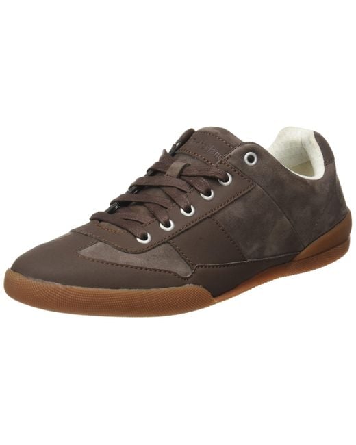 Timberland Brown Split Cupsole Oxford Basic Sneakers for men