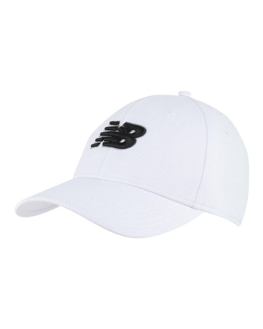 New Balance White And Training Hat for men