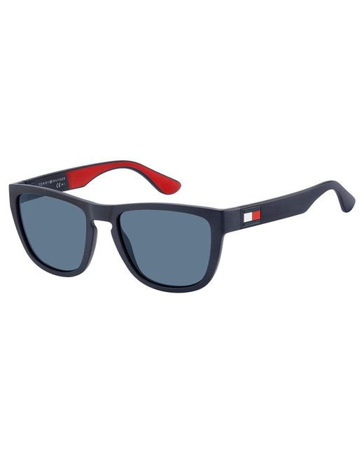 Tommy Hilfiger Blue Th1557/s Square Sunglasses for men