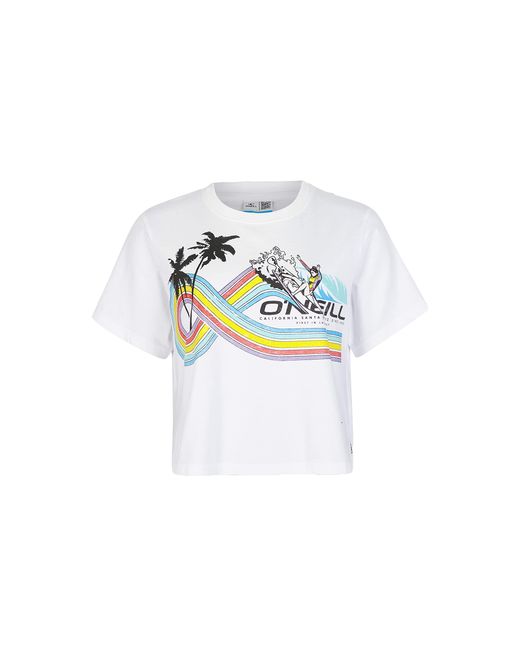 O'neill Sportswear White Connective Graphic T-shirt