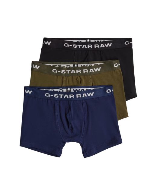 G-Star G-Star Boxer Shorts 3 Pack Multiple in Blue für Herren