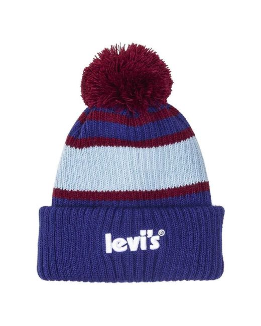 Levi's Purple Levis Footwear And Accessories Holiday Beanie Hat