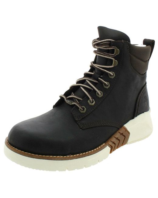 Timberland Leer Mtcr Plain Toe Boot Enkellaarzen/laarzen Hommes Bruin - 40  - Laarzen in het Bruin voor heren - Bespaar 48% - Lyst