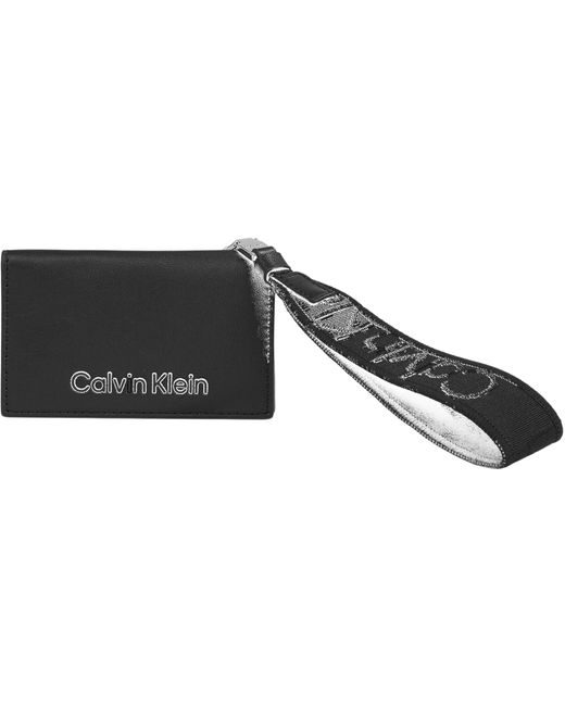 Cartera Mujer Gracie Bifold Wallet con RFID Calvin Klein de color Black