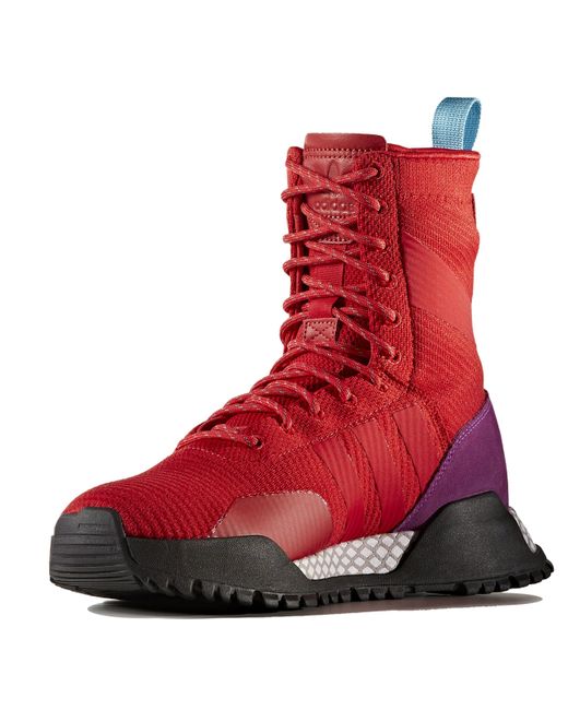Adidas Red Originals Af 1.3 Primeknit Boots Bz0611 for men