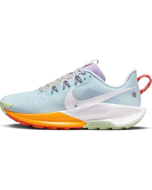 Nike Blue Damen Reactx Pegasus Trail 5 Running Shoe