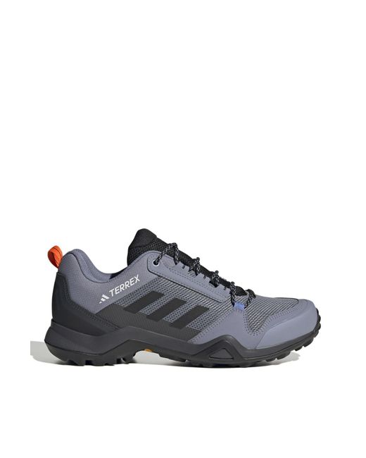 Adidas Blue Terrex Ax3 Gore-tex Hiking Shoes for men