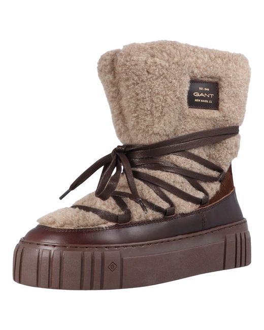 Gant Brown FOOTWEAR SNOWMONT Halblange Stiefel