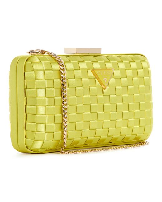 Guess Yellow Twiller Minaudiere
