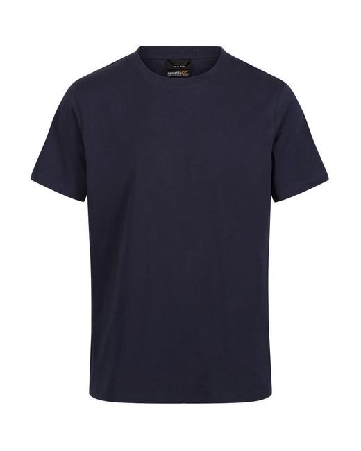 Regatta Blue Professional S Pro Cotton T Shirt Navy for men