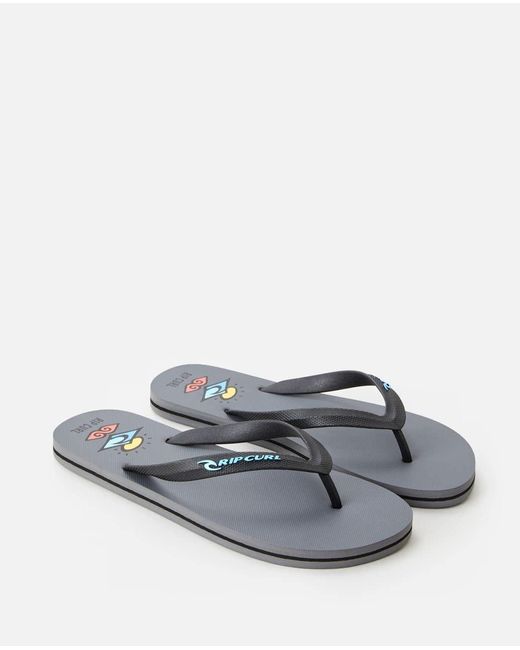 Rip Curl Gray Open Toe Sandal ~ Icons Grey for men
