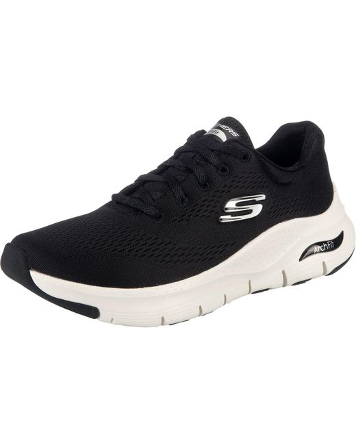 Skechers Black Arch fit sunny outlook