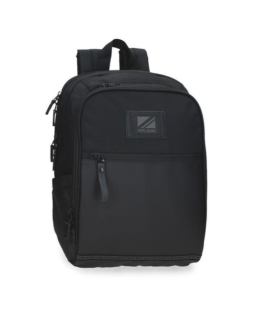 Pepe Jeans Stratford Laptop Backpack Black 25x37x10cm Polyester 9.25l By Joumma Bags for Men Lyst UK
