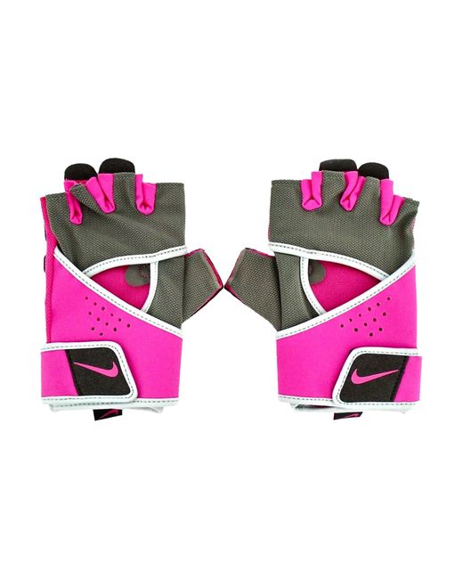 Nike Purple S/ladies Gym Premium Sport Fingerless Gloves