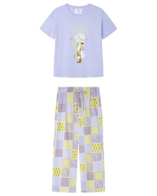 Capri Pyjama MULTILICENSE Nostalgia Holly Hobbie Pijamas Women'secret de color White
