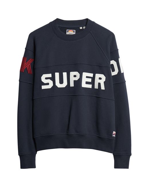 Superdry Blue Ski Sweatshirt