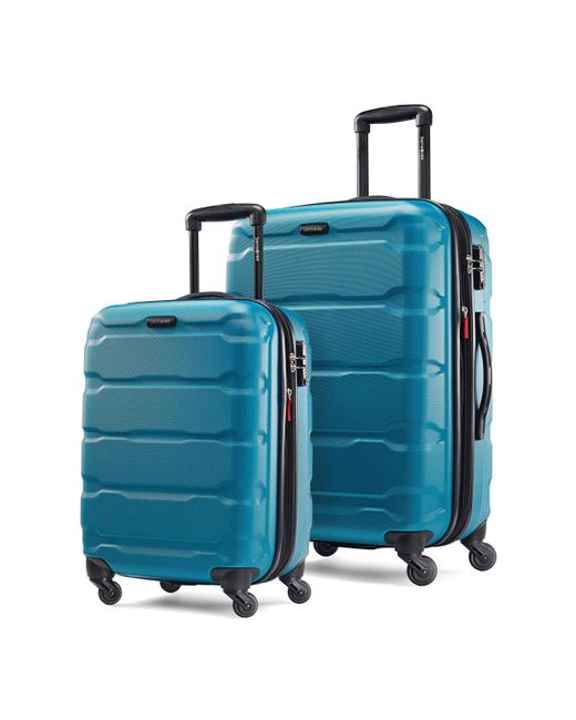 Samsonite Blue Omni Pc Hardside Expandable Luggage With Spinner Wheels