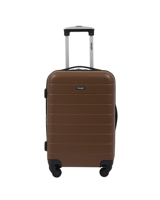 Wrangler Smart Luggage Set With Cup Holder And Usb Port in Brown Lyst