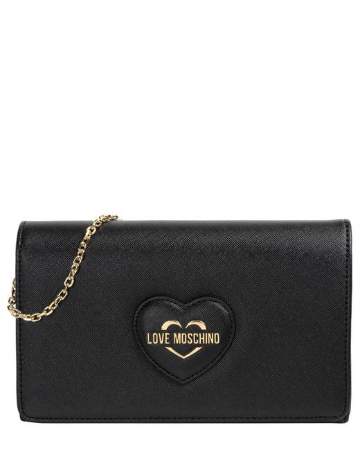 Borsa a tracolla di Love Moschino in Black