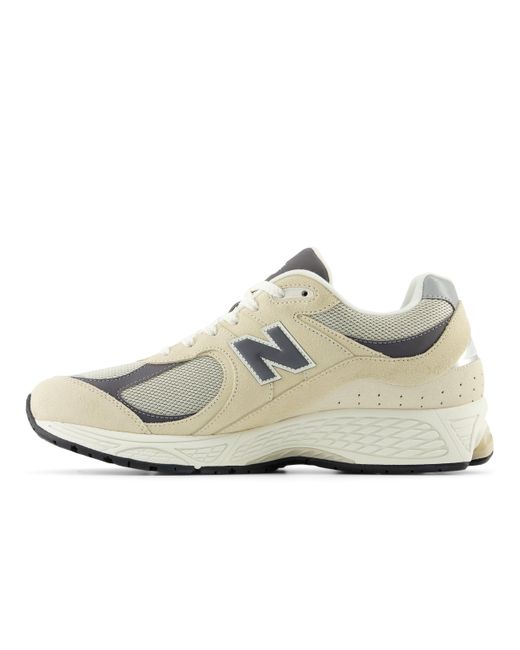 New Balance White 2002r Shoes - Sandstone/magnet/linen, Sandstone/magnet/linen, 8.5 Uk for men