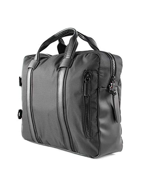 TOMMY HILFIGER Elevated Nylon Mini Reporter Umhängetasche Tasche Black