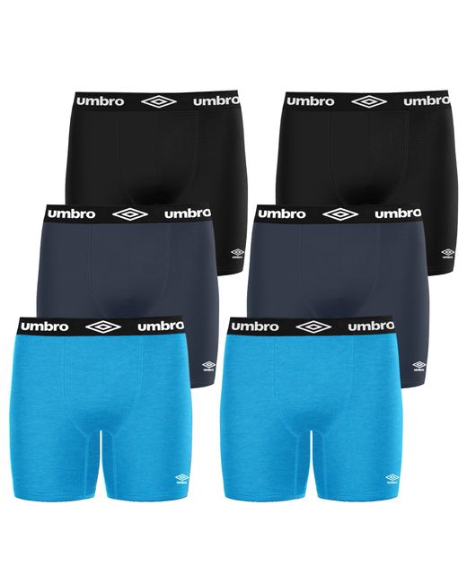 Umbro Blue Breathable Comfortable S Boxer for men
