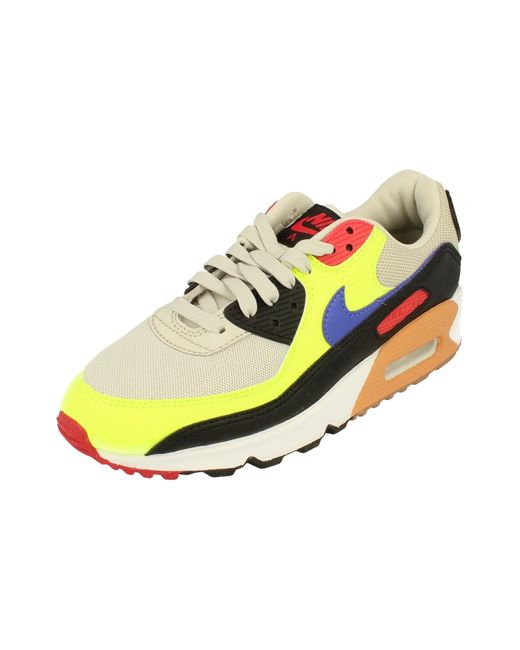 Nike Yellow Wmns Air Max 90 Sneaker