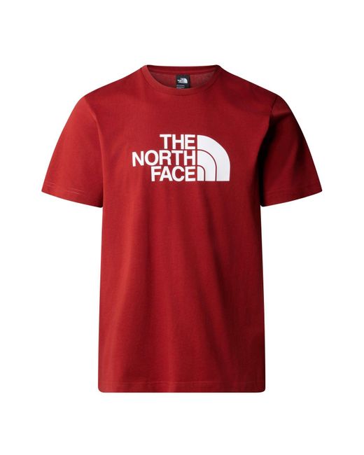 Easy T-Shirt Iron Red S di The North Face da Uomo