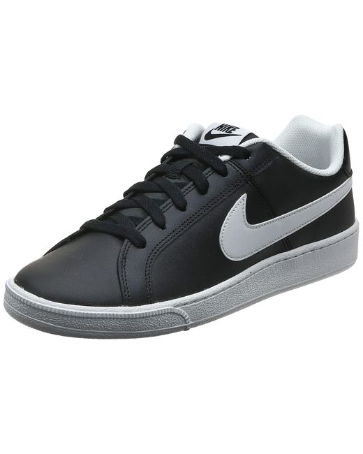 Nike Leer Lage Sneakers Court Royale in het Zwart voor heren - Bespaar 51%  - Lyst