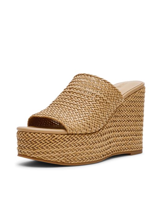 Steve Madden Natural Cassi Wedge Sandal