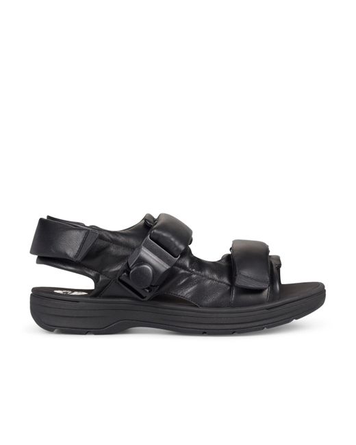 Clarks Martine Rose S Sandal 1 Leather Sandals In Black Standard Fit Size 5