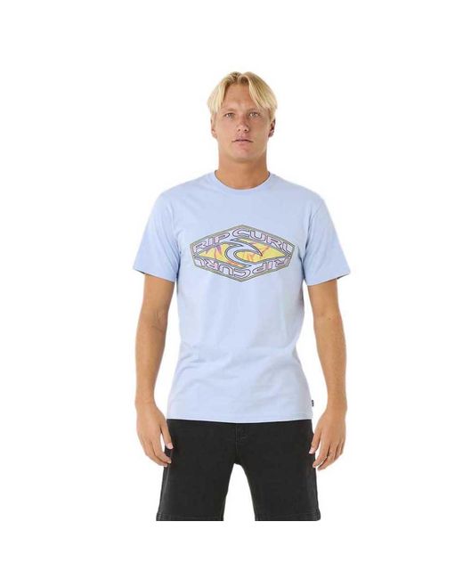 Maglietta da uomo di ricarica di Rip Curl in Blue da Uomo