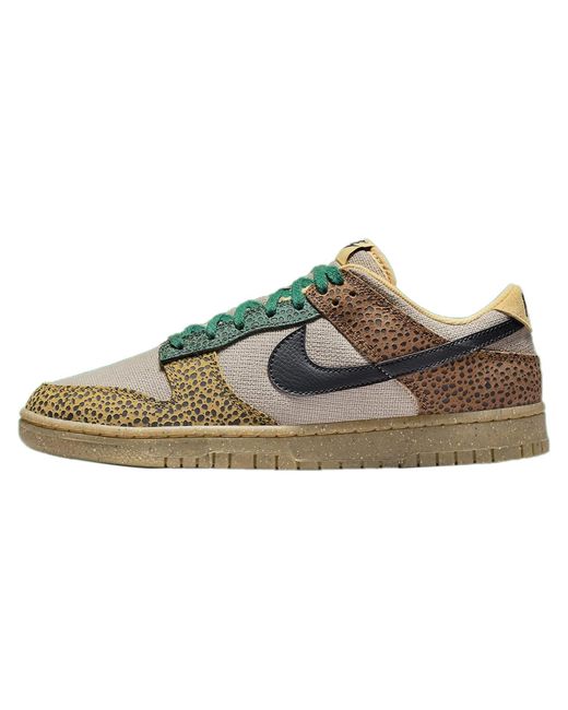 Nike Brown Dunk Low S Shoes for men