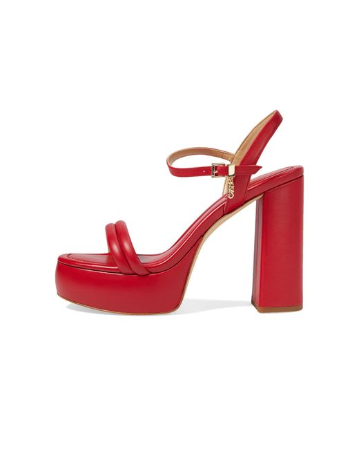 Michael Kors Red Laci Platform Sandal