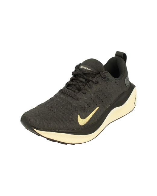 Nike Black S Reactx Infinity Run 4 Running Trainers Dr2670 Sneakers Shoes