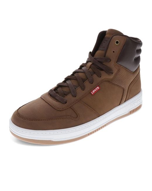 Levi's Brown Drive Hi Cbl Sneaker for men